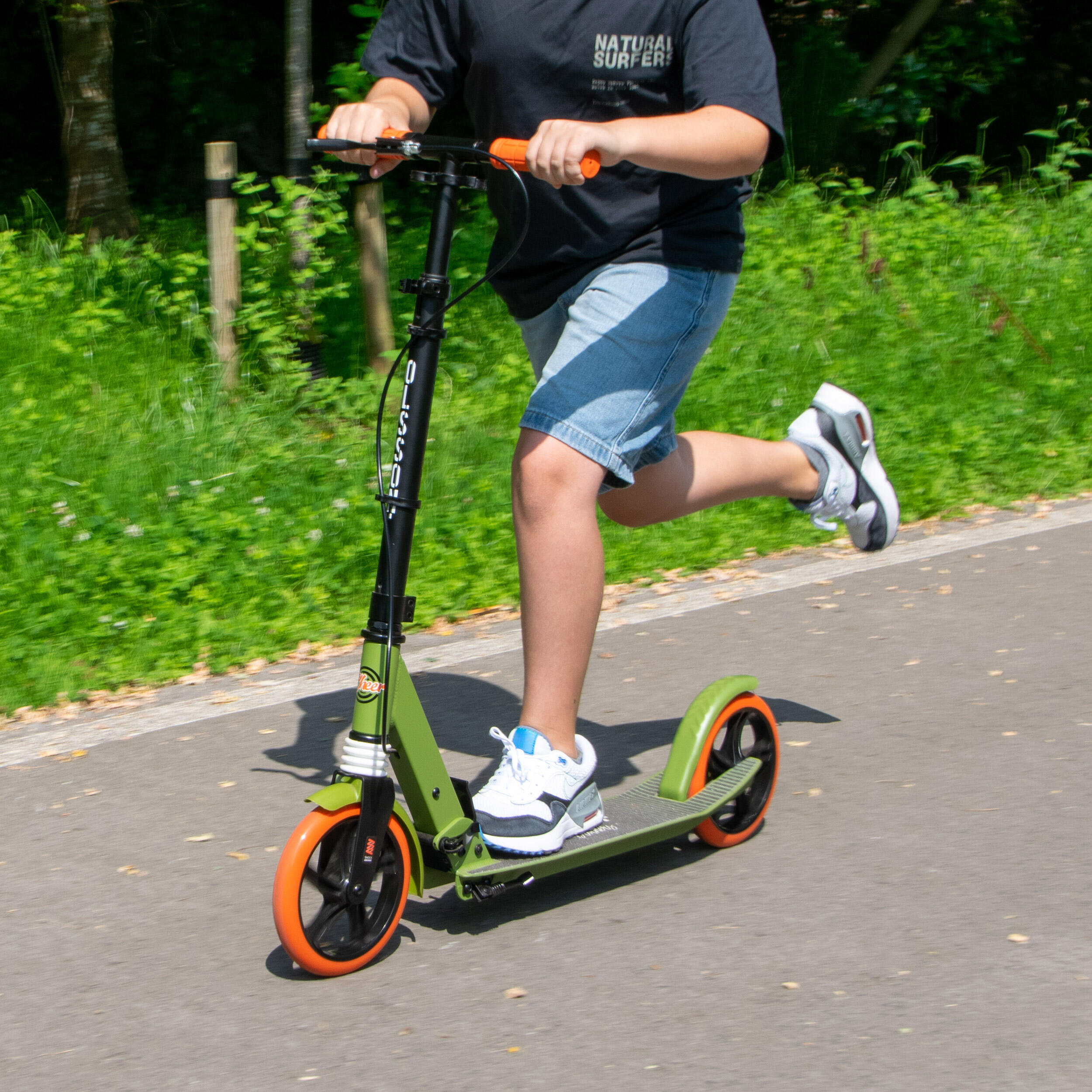 Kinder-Scooter OLSSON CHEER höhenverstellbar (90–104 cm) ABEC9 klappbar 3/7