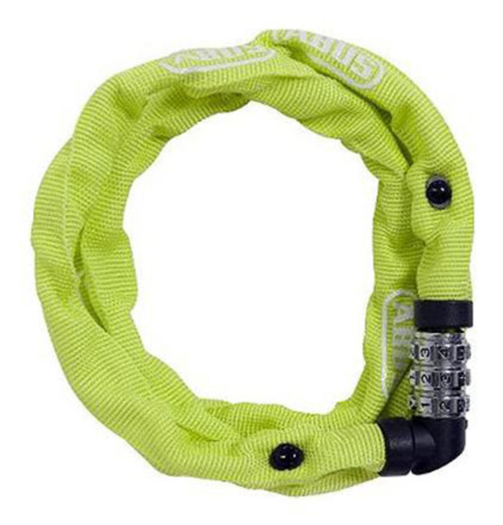 Abus Kettenschloss1200 Web L 60 cm D 4 mm limettengrün 2/5