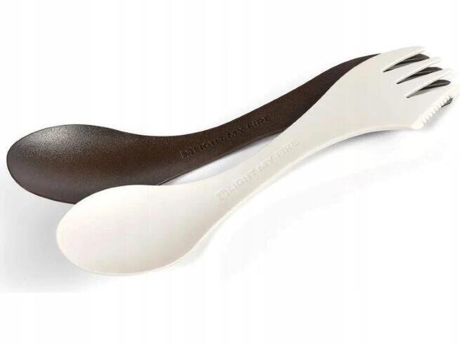 LIGHT MY FIRE Light My Fire Spork Original 2 Pack Cocoa/Cream