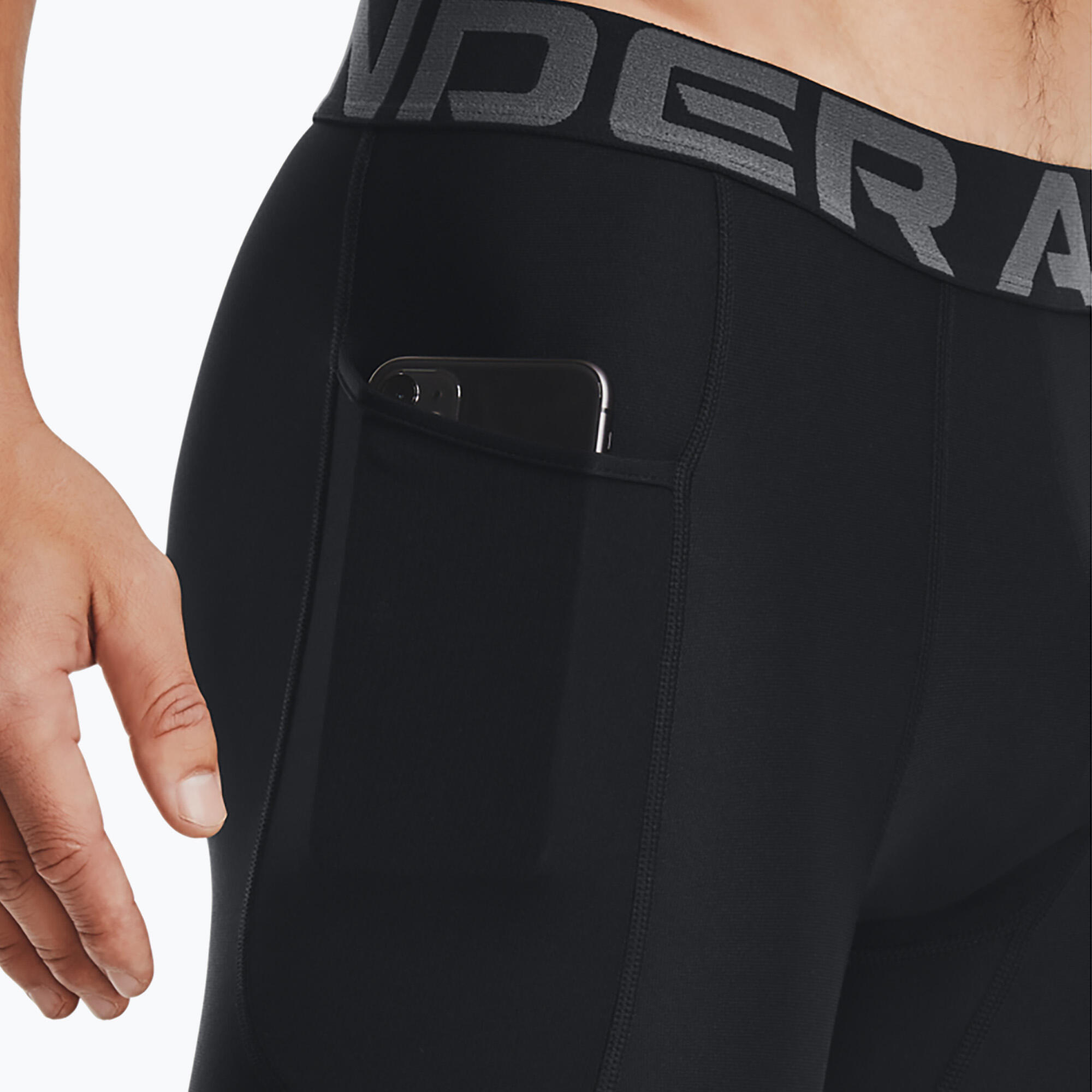 Under Armor Heatgear Armor Compression Shorts Black 4/7