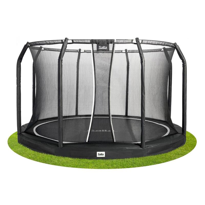 Trambulina Salta PREMIUM GROUND Rotunda 396 cm Negru