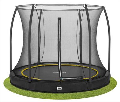 Trampoline - comfort edition ground - 366 cm - rond zwart