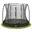 Trambulina Copii de gradina Salta COMFORT EDITION GROUND Rotunda 213 cm Negru