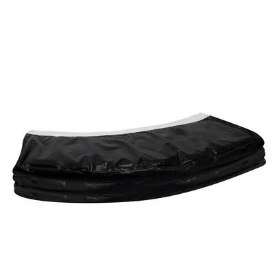 Trampoline beschermrand - zwart / wit - 366 cm