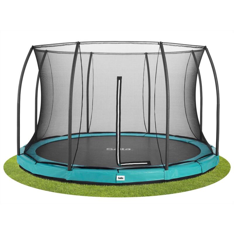 Trambulina Salta COMFORT EDITION GROUND Rotunda 366 cm Verde