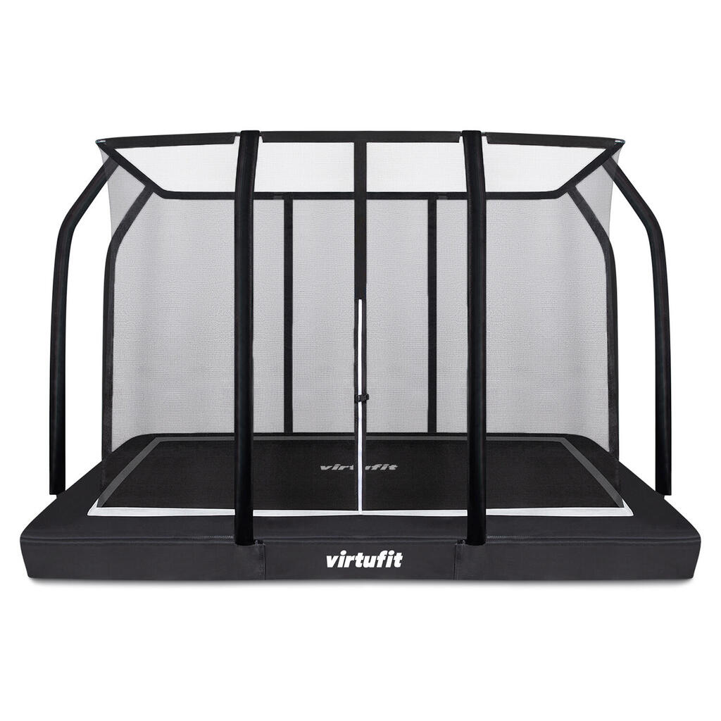 Premium Inground Trampoline with Safety Net - Rectangular - 183 x 274 cm
