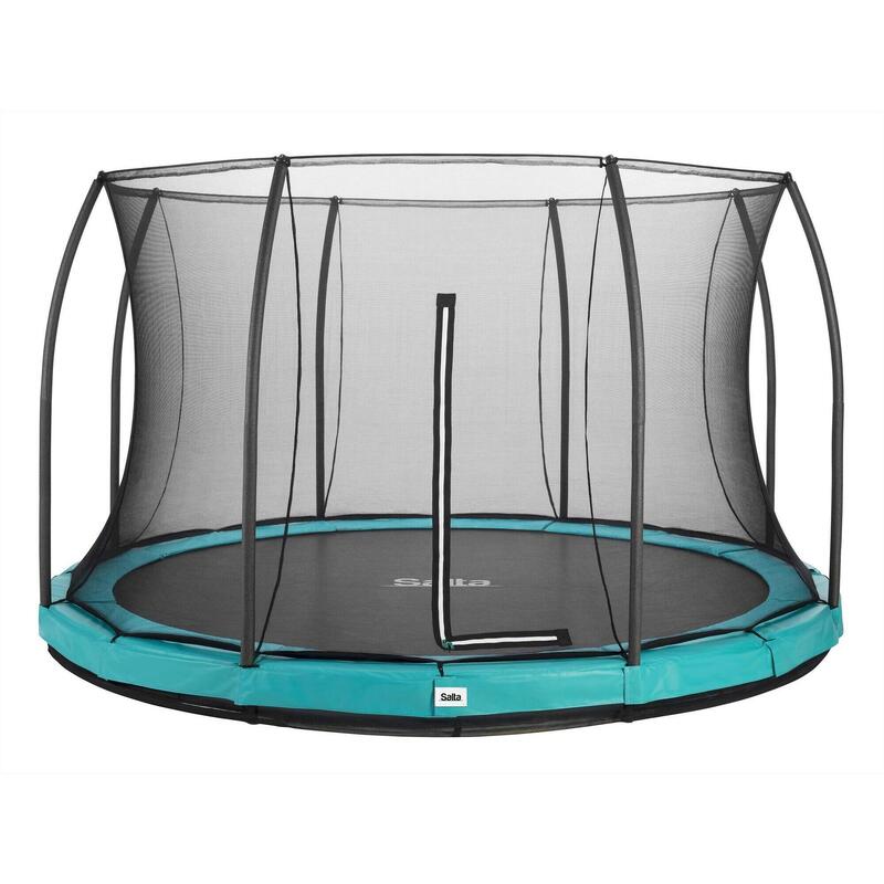 Trambulina Salta COMFORT EDITION GROUND Rotunda 366 cm Verde