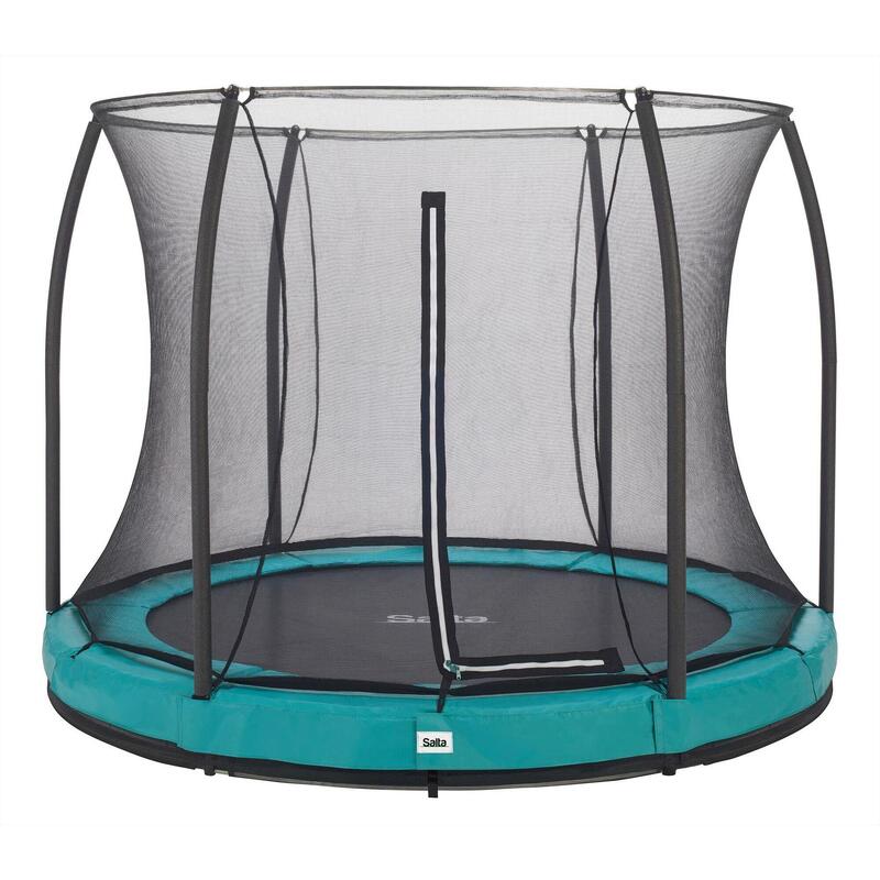 Trampoline - Comfort Edition Ground - 213 cm - Rond Vert