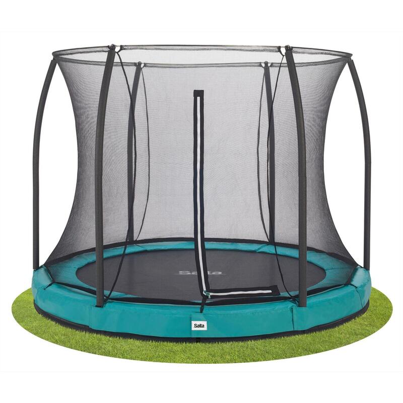 Trampoline - Comfort Edition Ground - 213 cm - Rond Vert