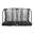 Trambulina Salta PREMIUM GROUND Dreptunghiulara 366x244cm Negru