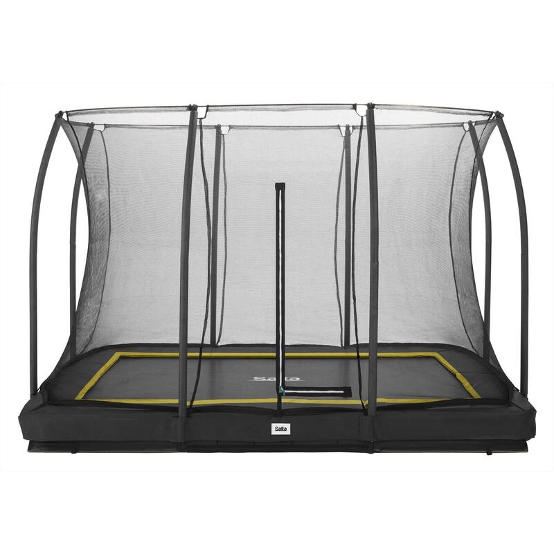 Trampoline - Sol Comfort Edition - 305 x 214cm - Rectangulaire Noir