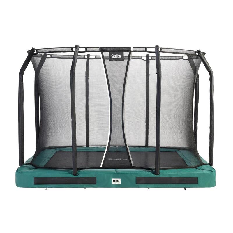 Trampoline - Premium Ground - 305 x 214 cm - Rectangulaire Vert