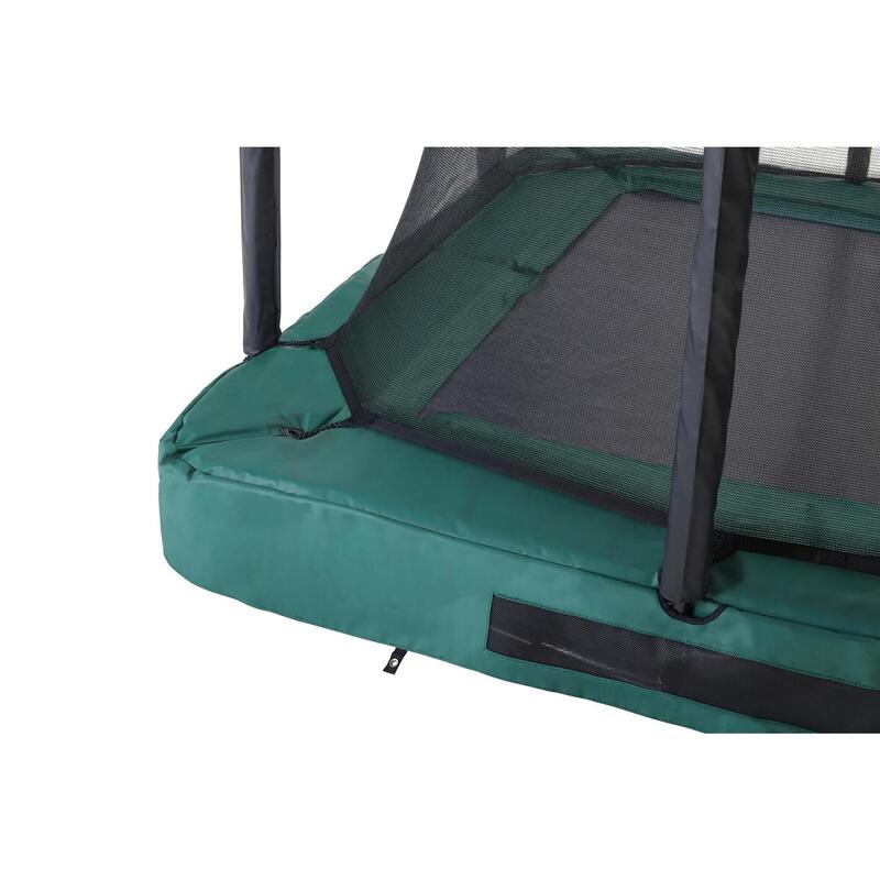 Trampoline - Premium Ground - 305 x 214 cm - Rectangulaire Vert