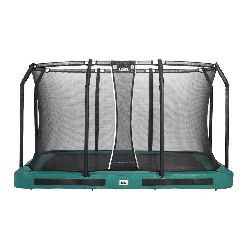 Trampoline - Premium Ground - 366x244 cm - Rectangulaire Vert