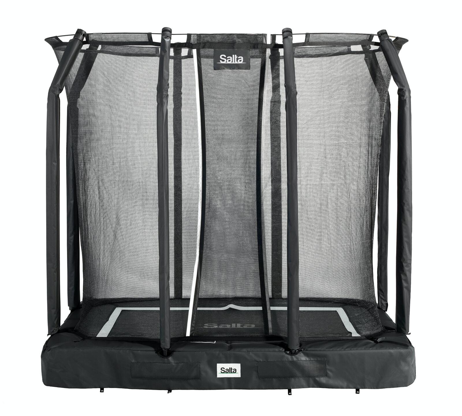 SALTA Trampoline - Premium Ground - 214 x 153 cm - Rechthoekig Zwart