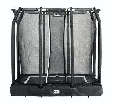 Trampoline - Premium Ground - 214 x 153 cm - Rechteckig Graun