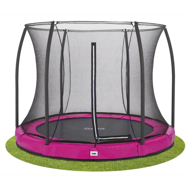 Trampoline - Comfort Edition Ground - 183 cm - Rond Roze