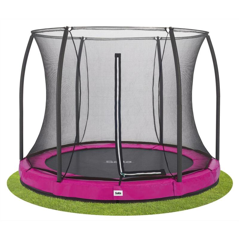 Trampoline - Sol Comfort Edition - 305 cm - Rond Rose