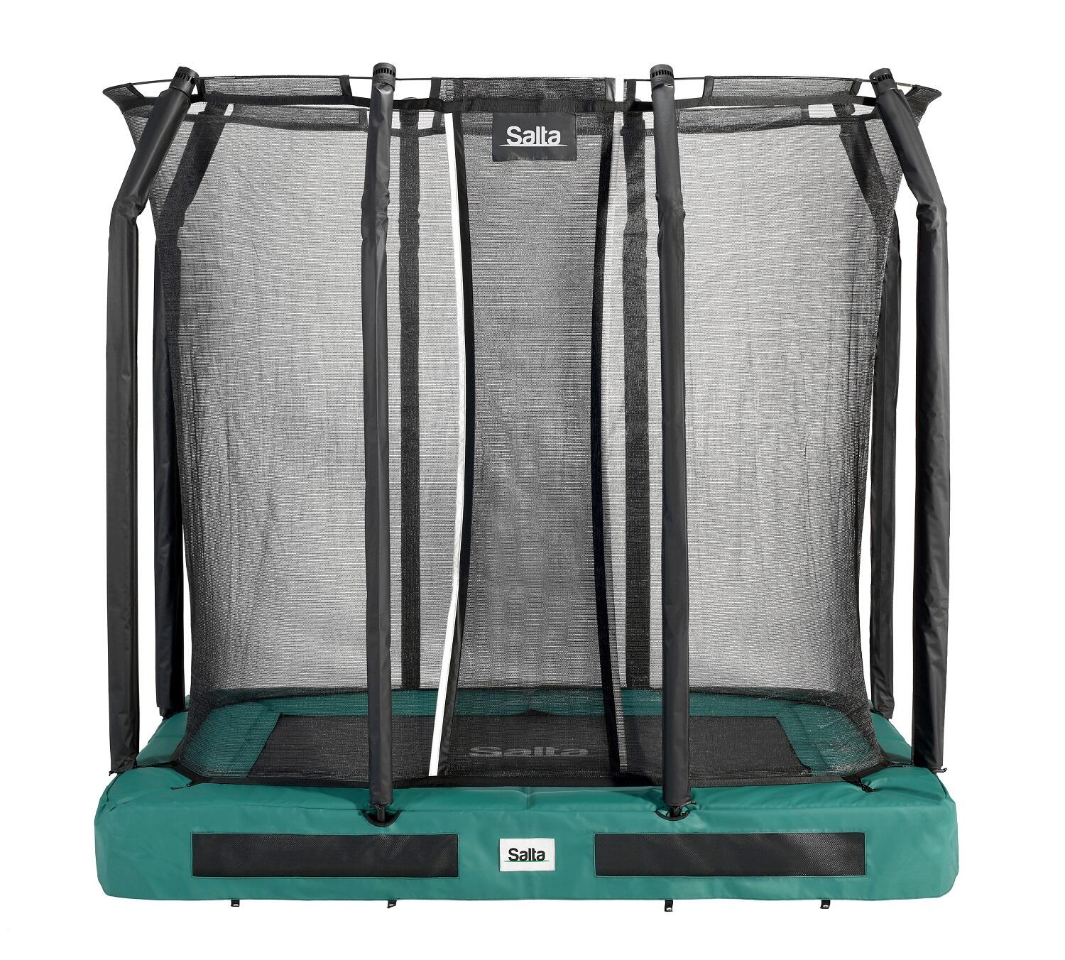 SALTA Trampoline - Premium Ground - 214 x 153 cm - Rechthoekig Groen
