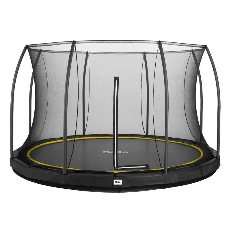 Trampoline - Sol Comfort Edition - 366 cm - Rond Noir