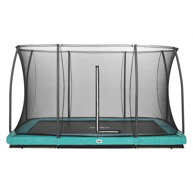 Trampoline - Sol Comfort Edition - 366x244cm - Rectangulaire Vert