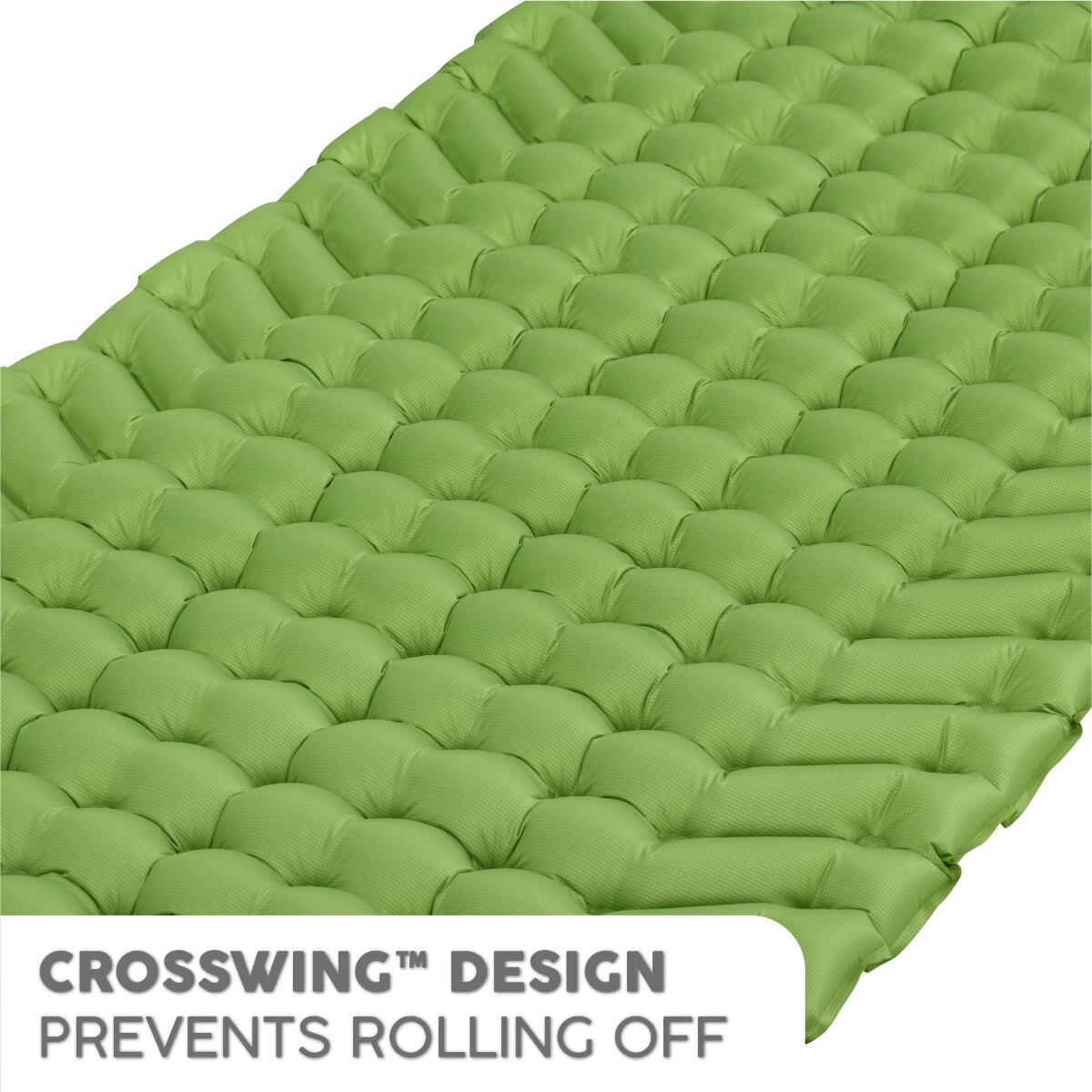 Bestway Inflatable Large Rectangular Sleeping Pad, Compact Air Sleeping ...