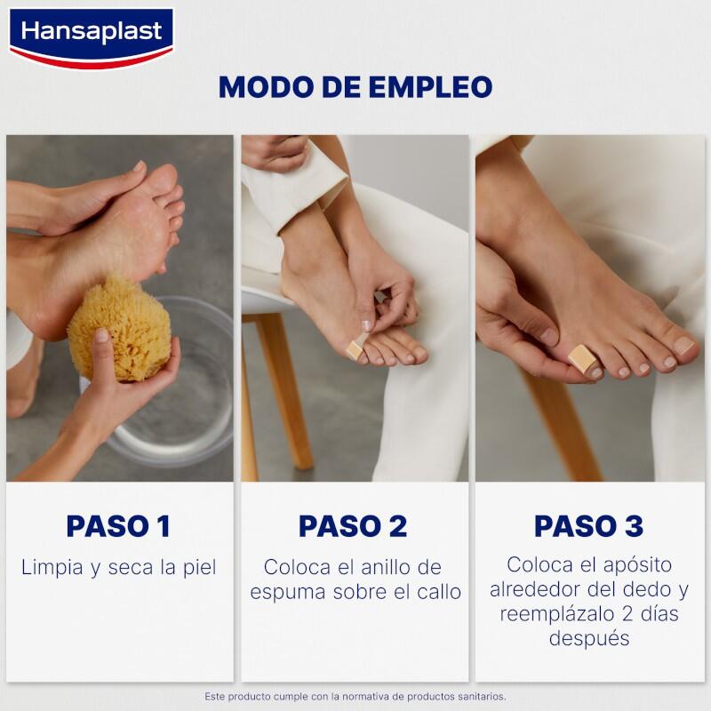 HANSAPLAST Apósitos para Callos 8uds