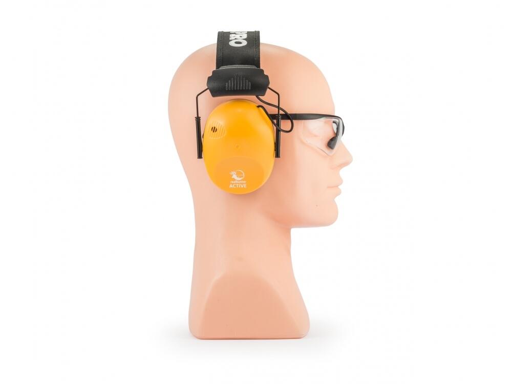 Słuchawki RealHunter Active PRO pomara. + okulary 4/5