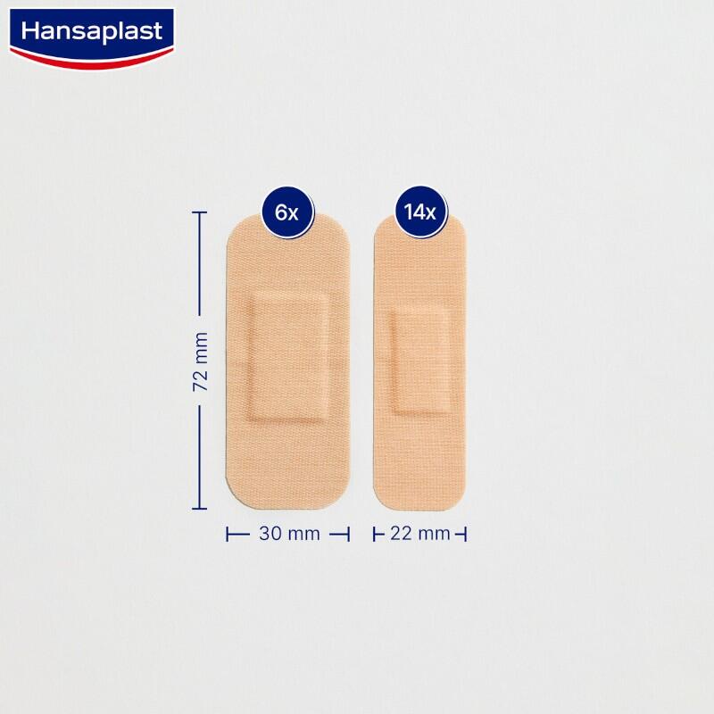 HANSAPLAST Elastic Extra Flexible 20 Apósitos