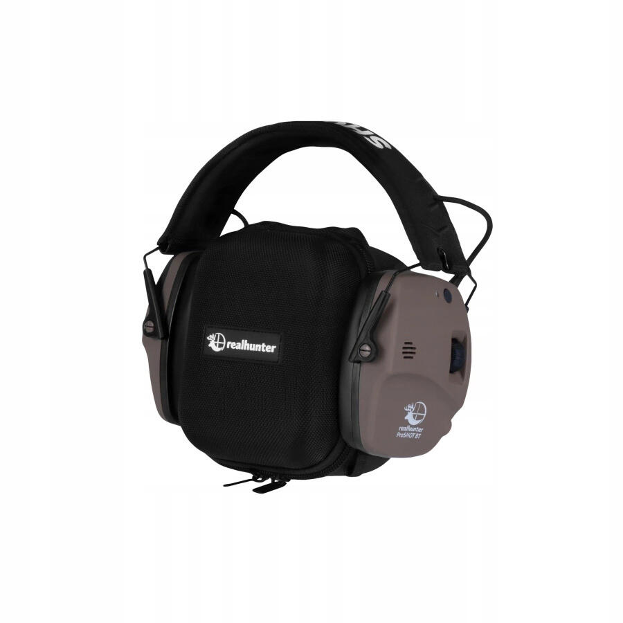 Słuchawki RealHunter Active ProSHOT BT brązowe 3/7