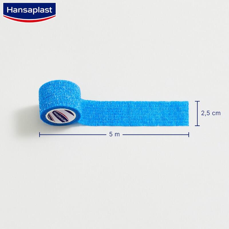 HANSAPLAST Venda Cohesiva para Dedos Azul 5m x 2,5cm