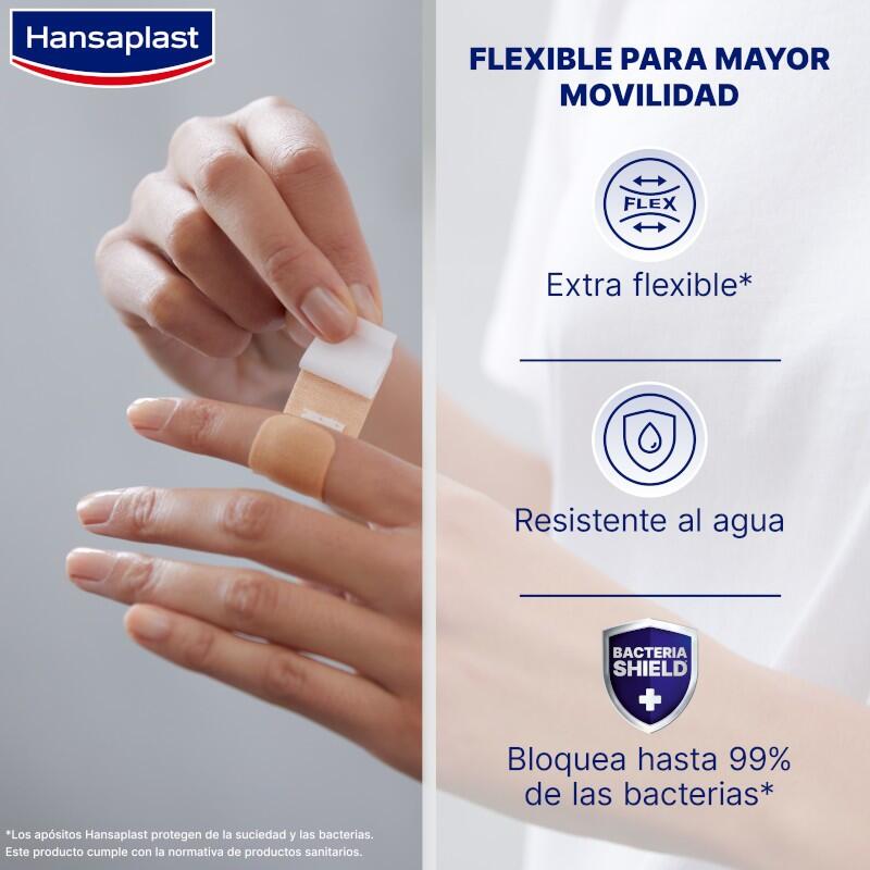 HANSAPLAST Elastic Extra Flexible 10 Apósitos