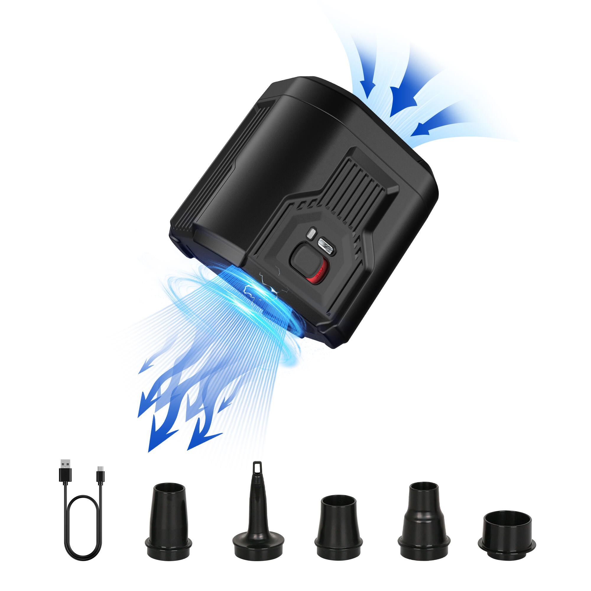 Przenośna i ładowalna elektryczna pompka Flextail Air Pump EVO PUMP 3