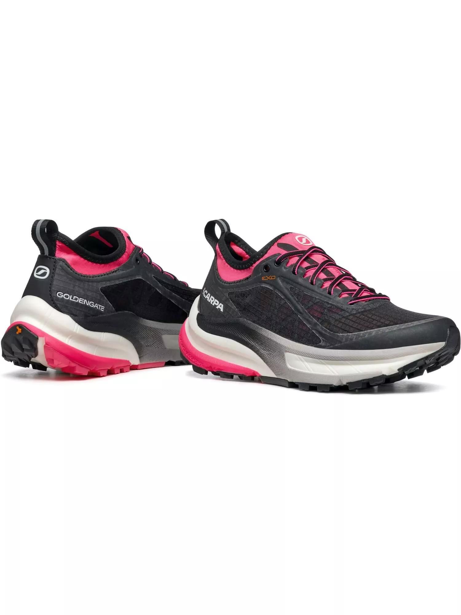 Scarpe - Trail - Donna - supporto e comfort - Golden Gate - nero/rosa 4/7
