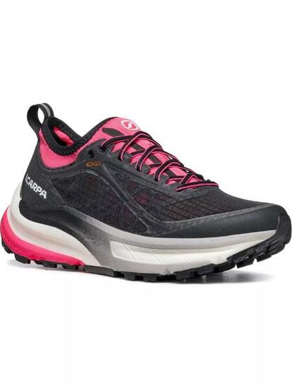Chaussures - Trail - Femme - maintien et confort - Golden Gate - noir/rose