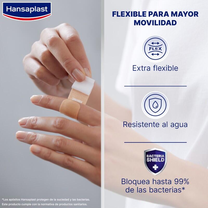 HANSAPLAST Elastic Surtido 40 apósitos 4 tamaños