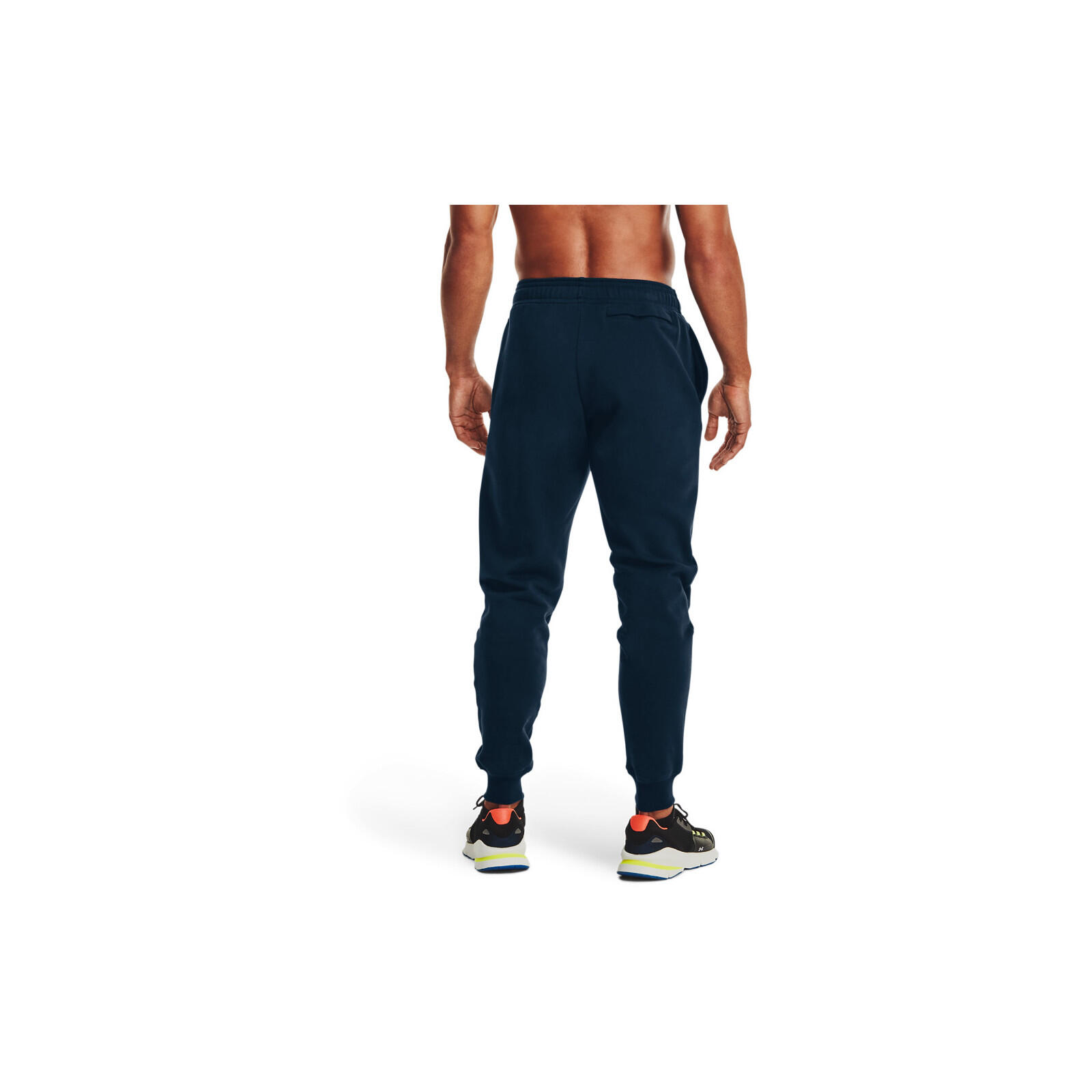 Pantalon Under Armour Rival Fleece, Noir, Hommes 4/7