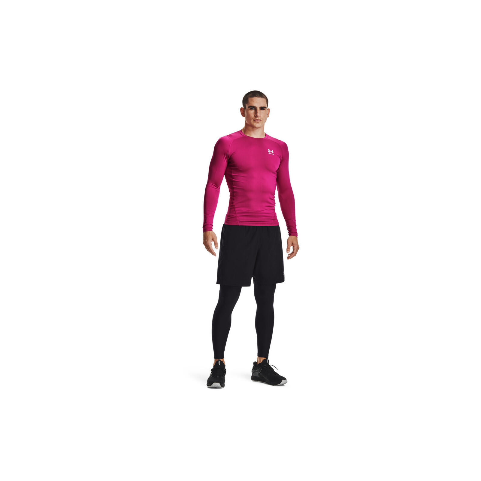 Pantacollant Uomo Under Armour HeatGear Nero 5/7