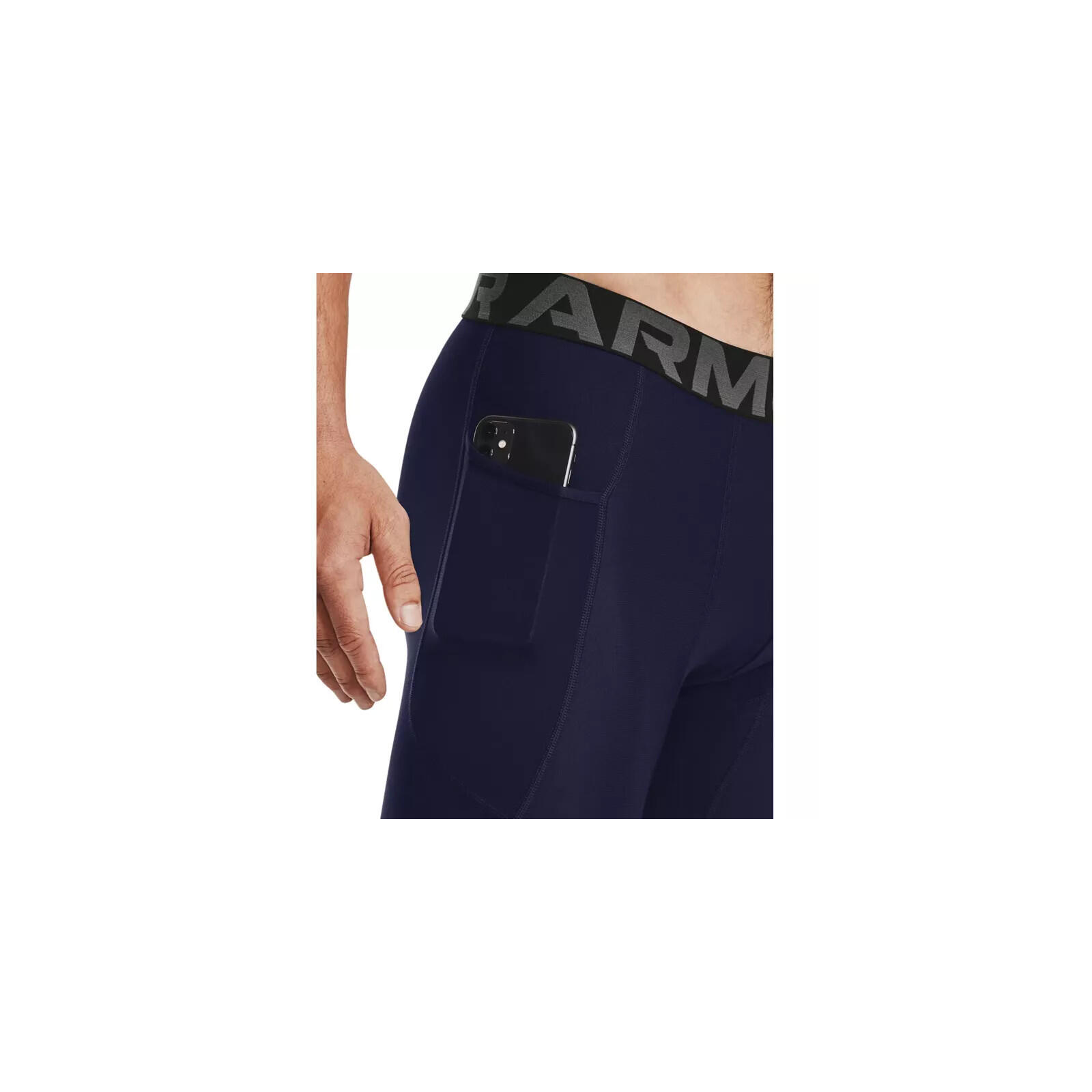 Corto Hombre Under Armour Short Compression Heatgear Azul 2/5