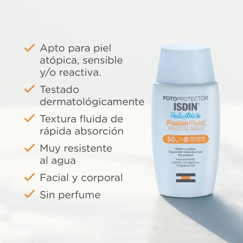 Protetor Solar Infantil Fluído Mineral FPS50+ 5/7