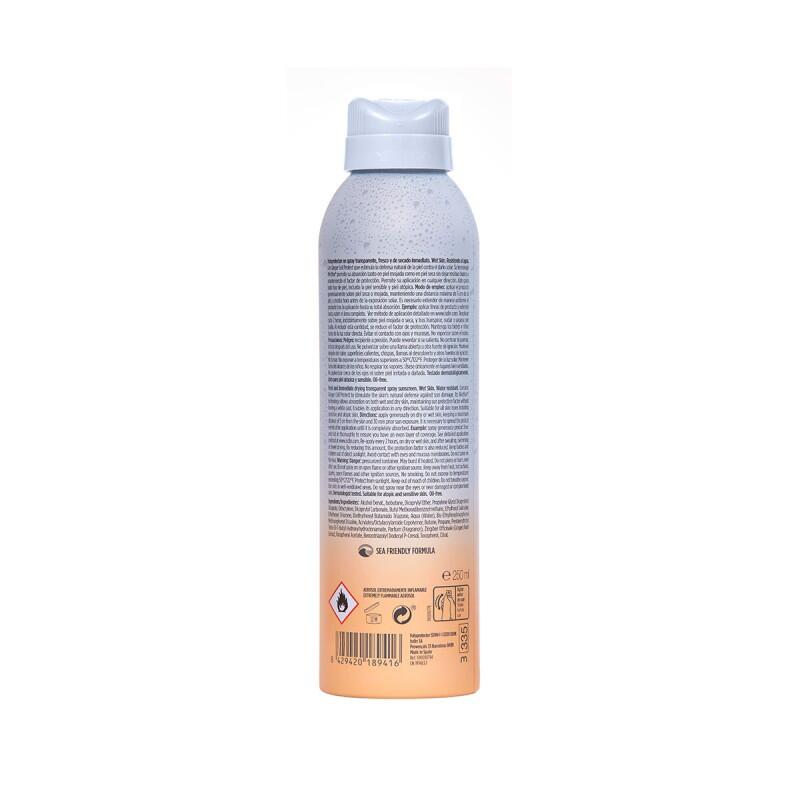 ISDIN Fotoprotector Transparent Spray Wet Skin SPF 50+ 250ml 2/7