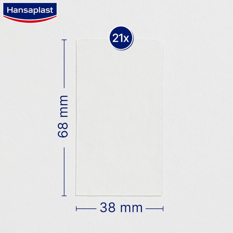 HANSAPLAST Reductor de Cicatrices 21 apósitos 68x38mm