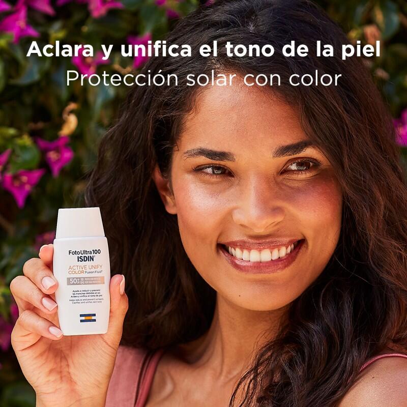 ISDIN Fotoultra 100 Active Unify Color Despigmentante (SPF50+) 50ml 2/7