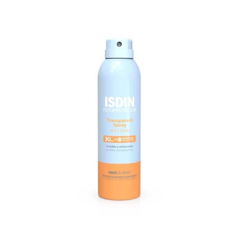 ISDIN Fotoprotector Transparent Spray Wet Skin SPF 30 250ml 4/7