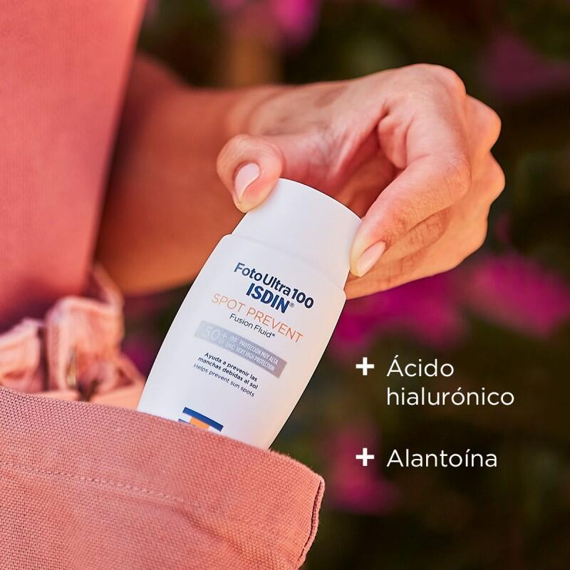 ISDIN Fotoultra 100 Spot Prevent Fusion Fluid SPF 50+ Protector solar (50ml) 5/6