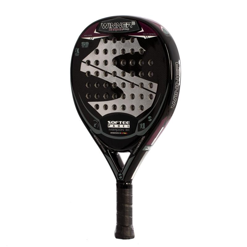 Pala Pádel Softee Winner Pro Maroon