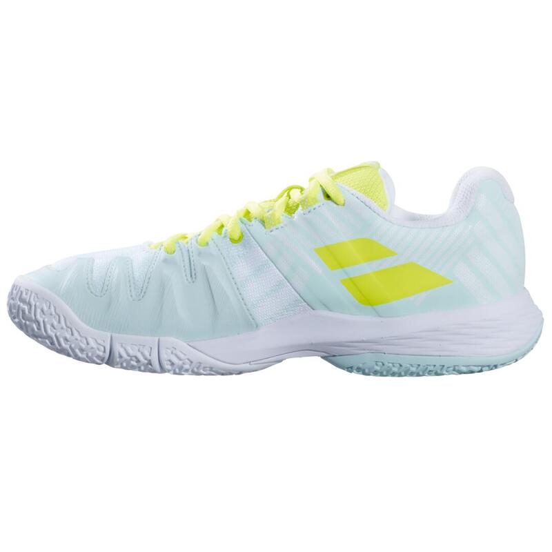 Zapatillas Babolat Sensa Azul Amarillo Fluor Mujer -  - 40