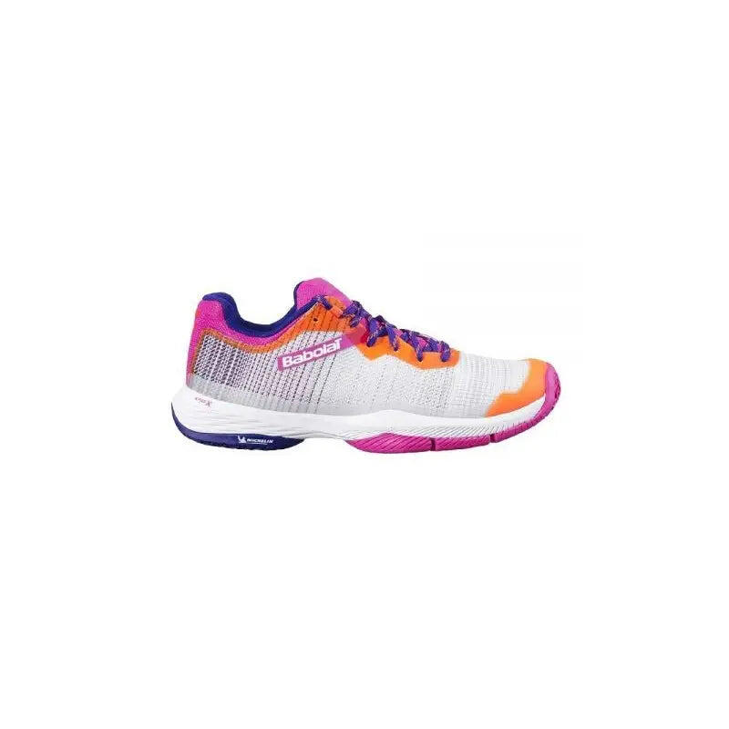 ZAPATILLAS BABOLAT JET RITMA MUJER (GRIS/ROSA)