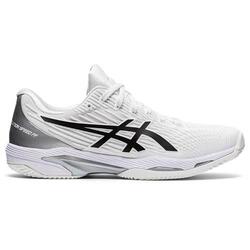 Chaussure tennis hommes Asics Solution Speed Ff 2 Clay White Black