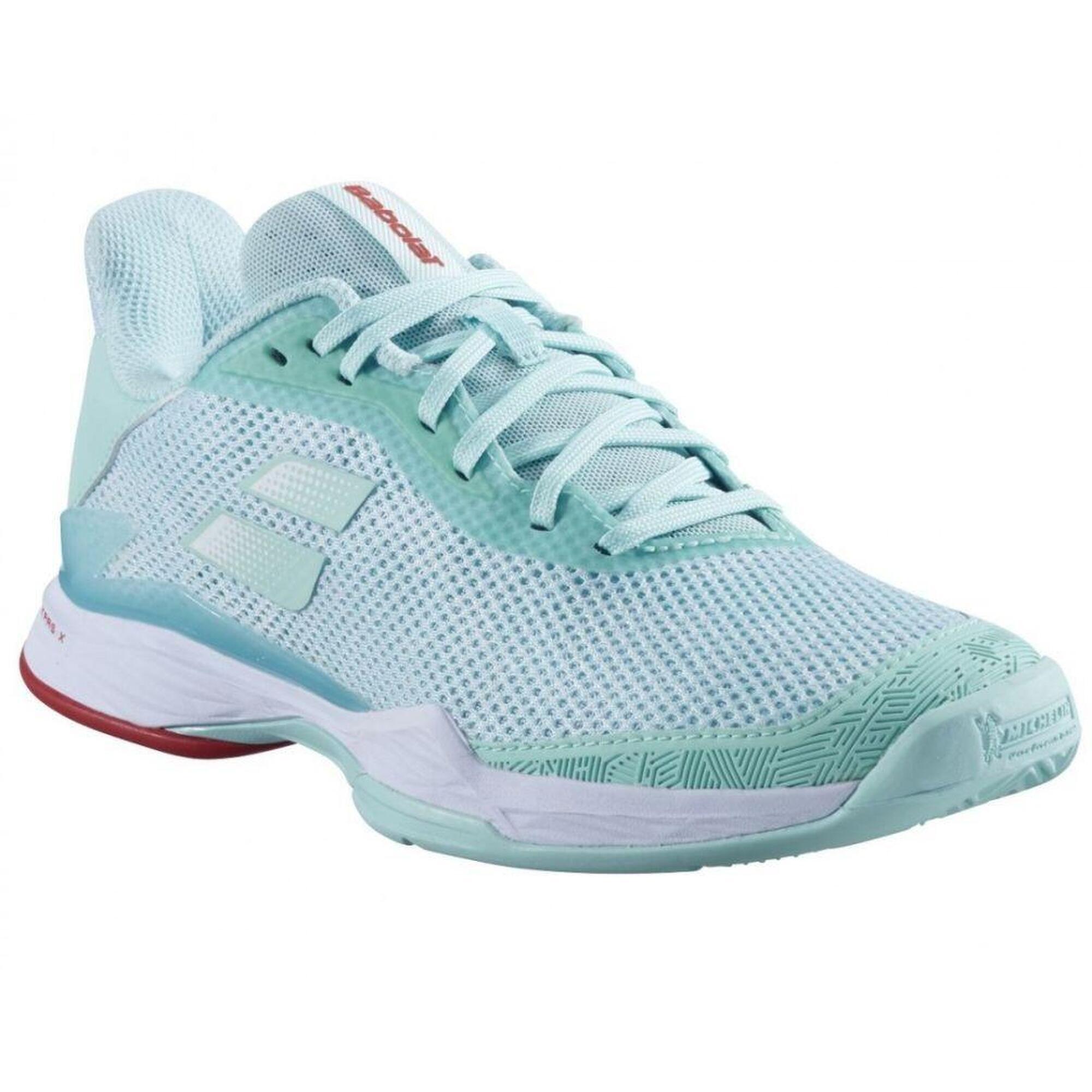 Babolat - Babolat Jet Tere Celeste Mujer 31s23688 4103 - Chaussures De Sport - Blanc|bleu - 37 - Decathlon